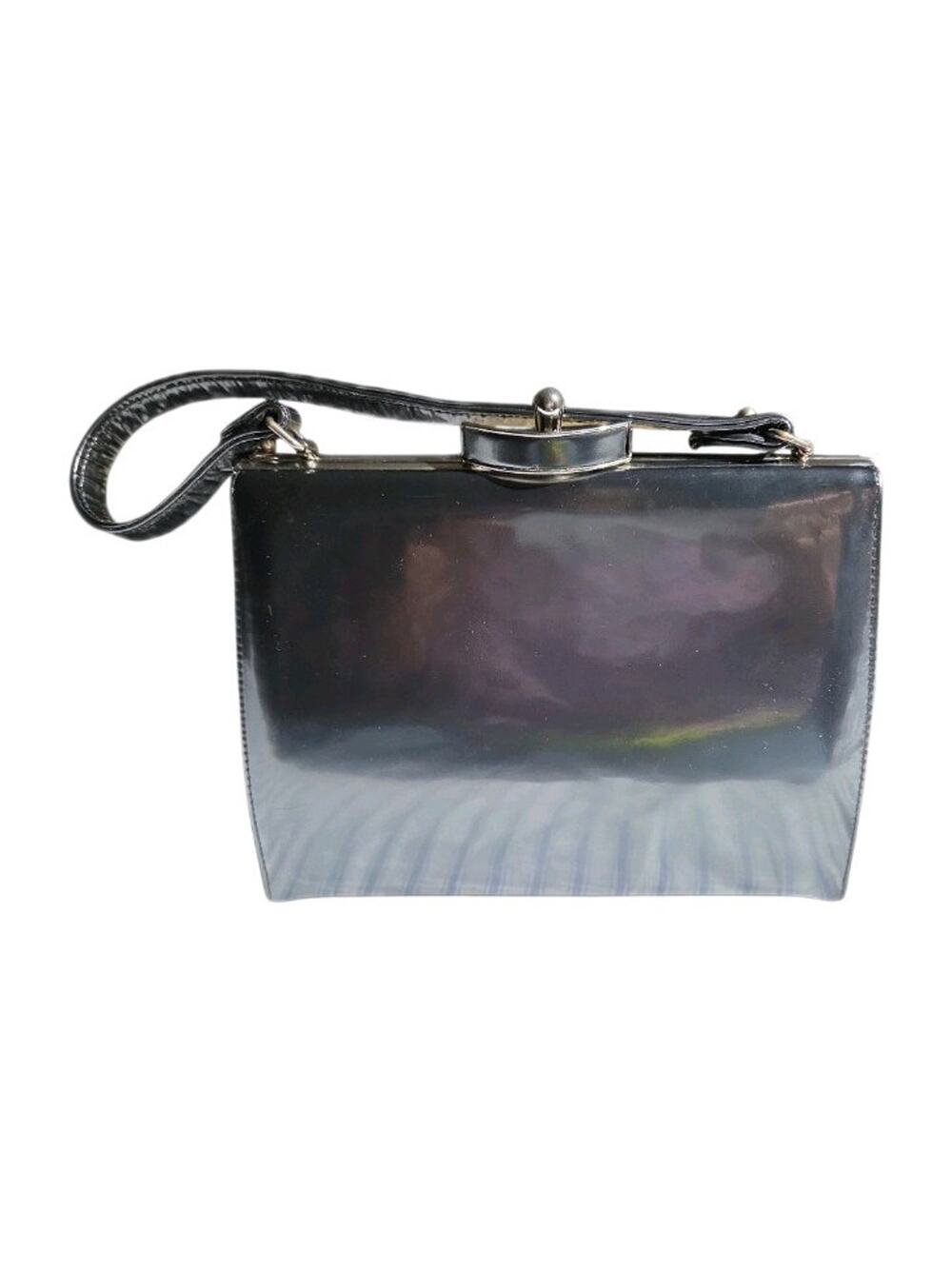 Vintage Byck’s Kentucky Luxury Patent Leather Handbag + Coin Purse